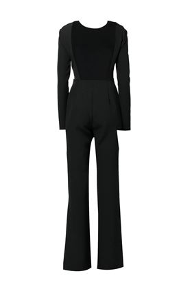 Black stretch cady jumpsuit Chiara Ferragni | 75CBN191N0103899